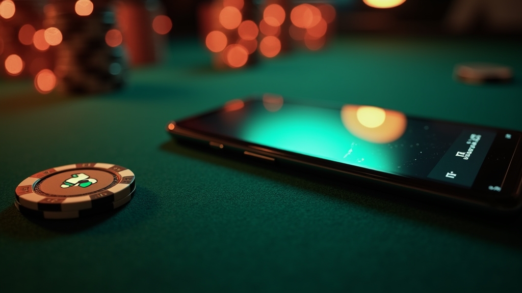 Telefon z plikiem APK i informacjami o wymaganiach Androida