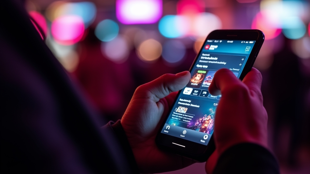 Osoba korzystająca wygodnie z aplikacji na smartfonie