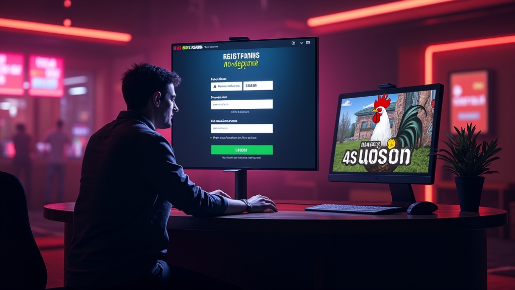 Rejestracja konta z polem na kod promocyjny przy bonusie no deposit
